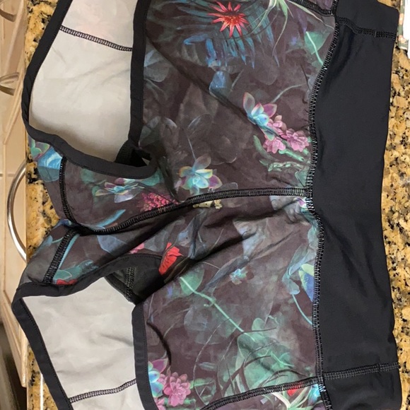 lululemon athletica Pants - Floral Lulu Lemon Athletic Shorts